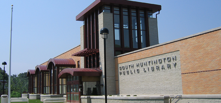 South Huntington Public Library today