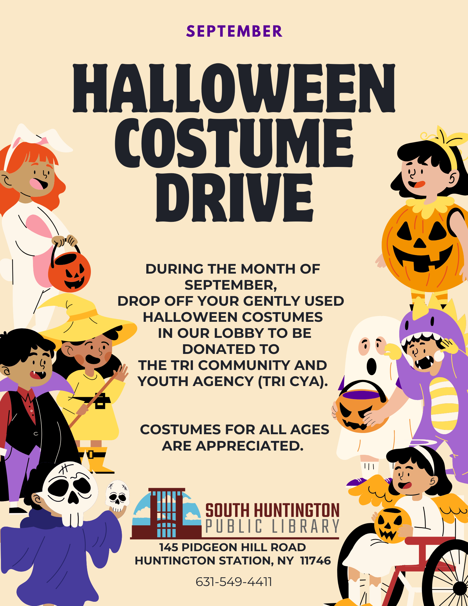 Halloween Costume Drive 2025