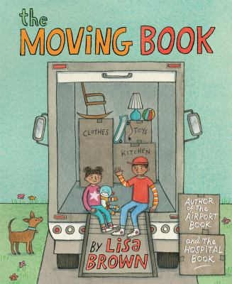 The Moving Book, by Lisa Brown book jacket cover art