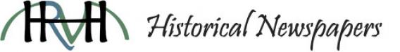HRVH Historical Newspapers logo