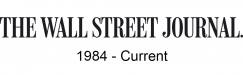 Wall Street Journal, 1984-Current