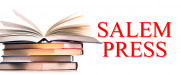 Salem Press logo with stack of books next to red text