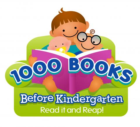 1000 Books logo