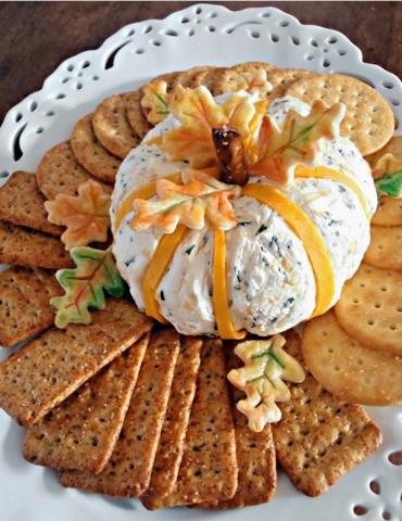 Pumpkin cheese ball