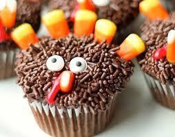 Chocolate Turkey Cupcakes