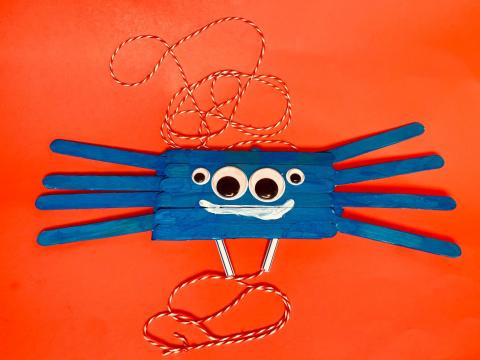 Climbing Spider Craft