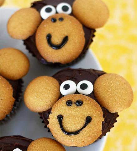 Monkey Cupcakes