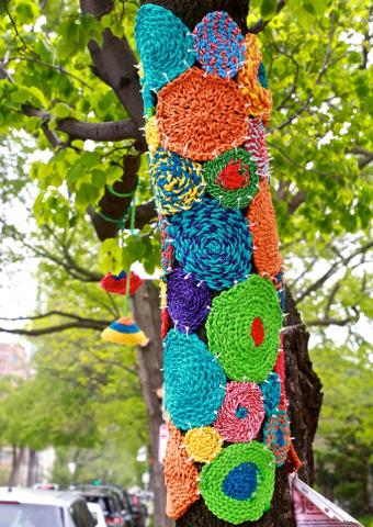 Yarn Bomb