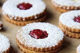 Linzer cookies