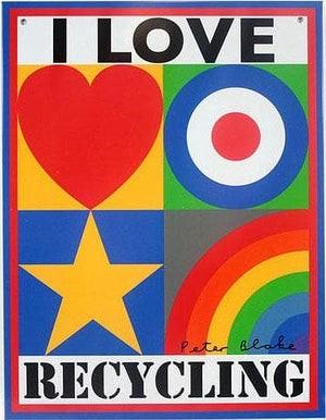 Peter Blake I Love Recycling