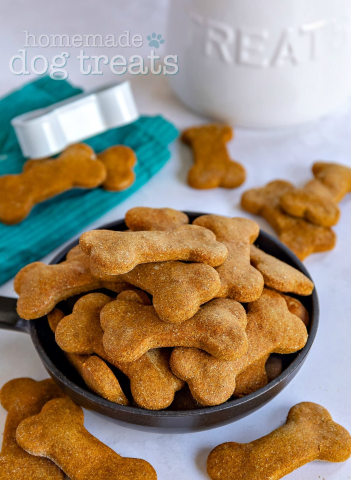 Homemade dog treats