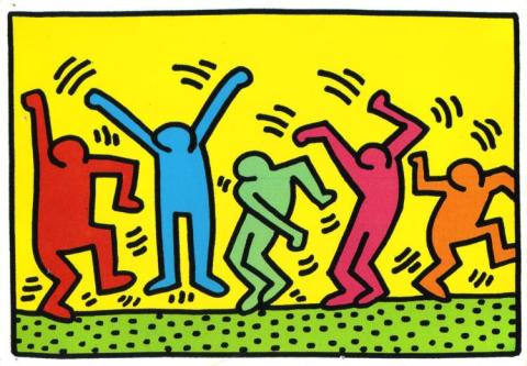Coloring the World with Keith Haring