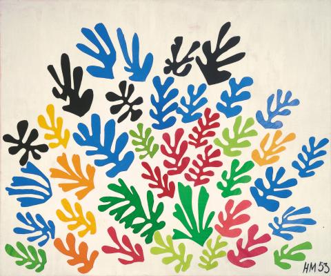 Henri Matisse's Colorful Cut-Outs
