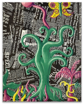 Kenny Scharf painting