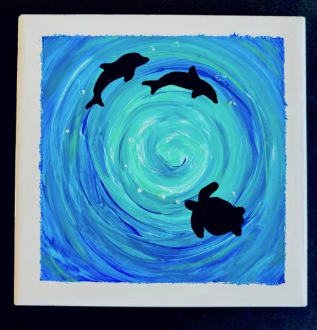 Color our world painting