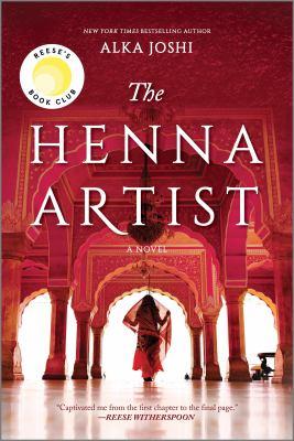 The cover of the book The Henna Artist by Alka Joshi.