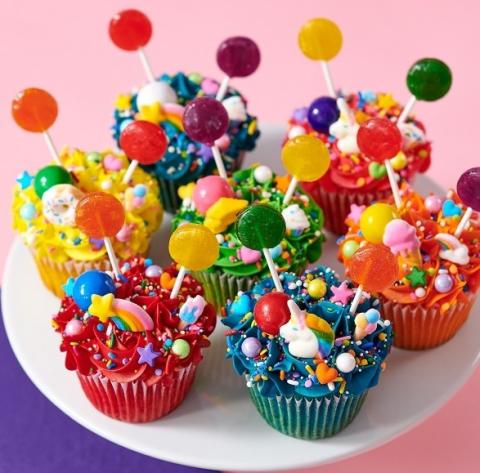 Colorful Cupcakes