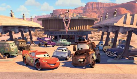 Image from the Cars movie
