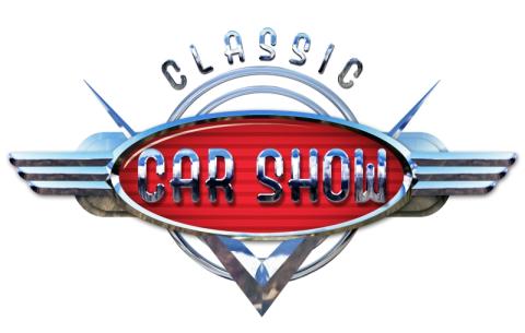 A graphic for a classic car show.