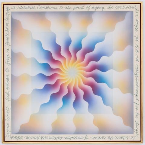 Judy Chicago painting