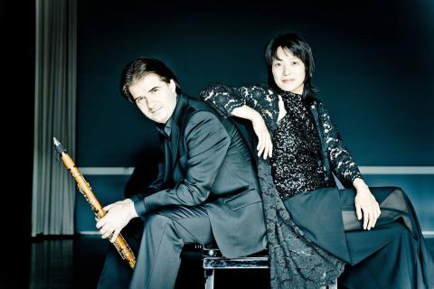 A photo of Maksim Shtrykov and Misuzu Tanaka.