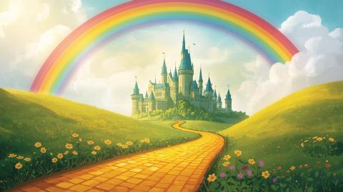 Somewhere over the rainbow