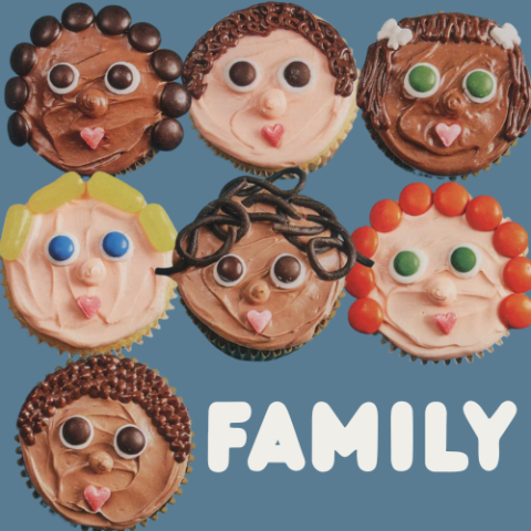 Family Portrait Cupcakes
