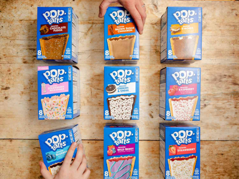 Boxes of Pop-tarts