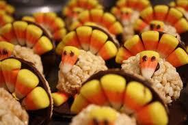 Rice Krispie turkey treats
