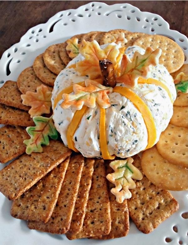 Pumpkin cheese ball