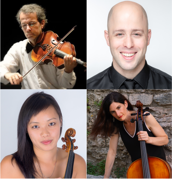 Photos of David Rose, Eliran Avni, Jessica Tong and Natasha Farny