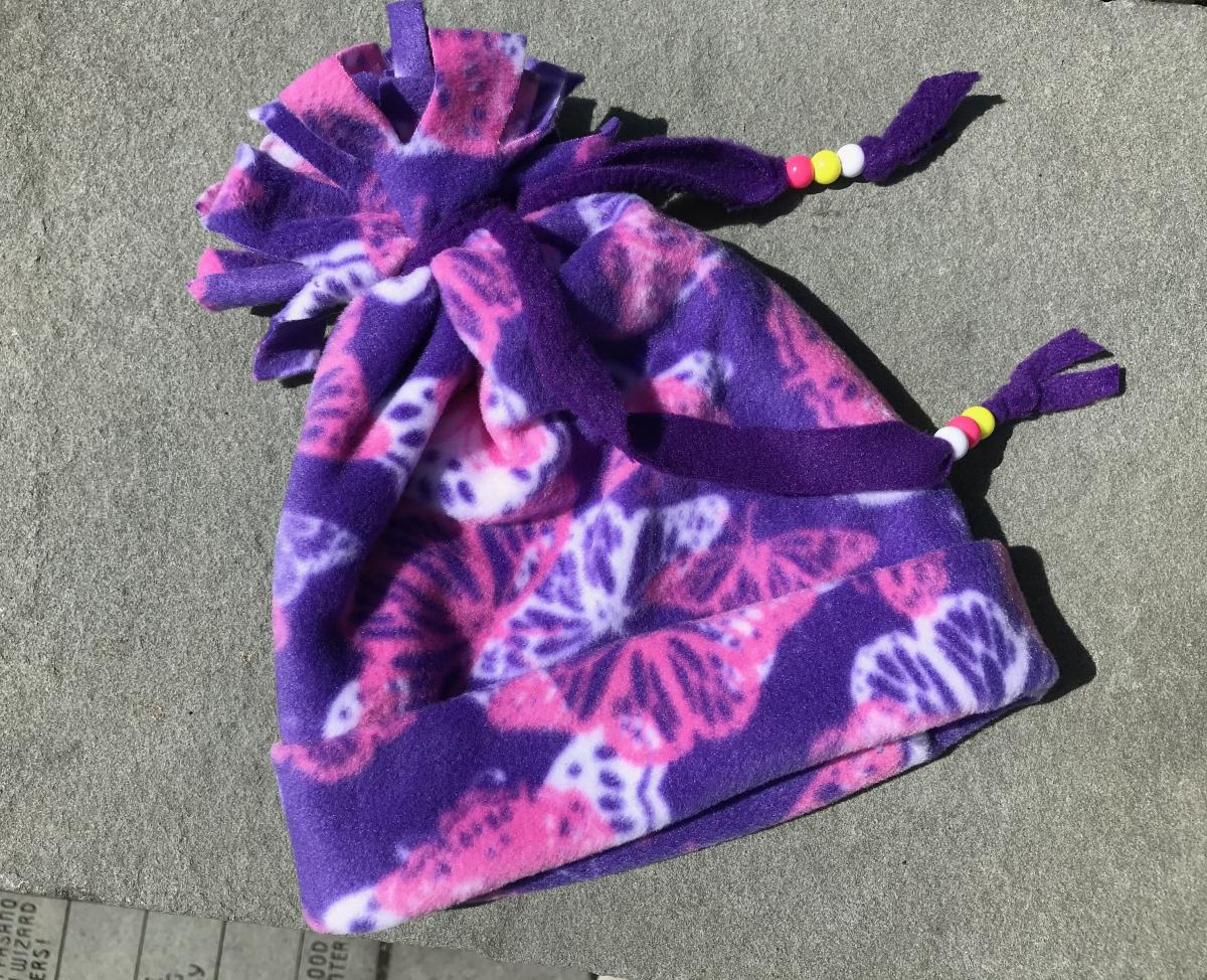 Fleece hat craft