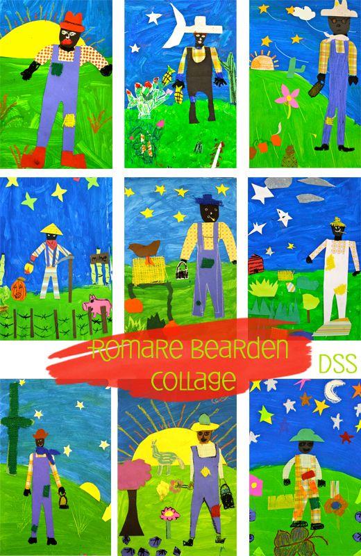 Romare Bearden collage