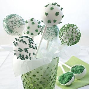 St. Patrick's Day Cake Pops