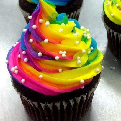 Colorful Cupcakes