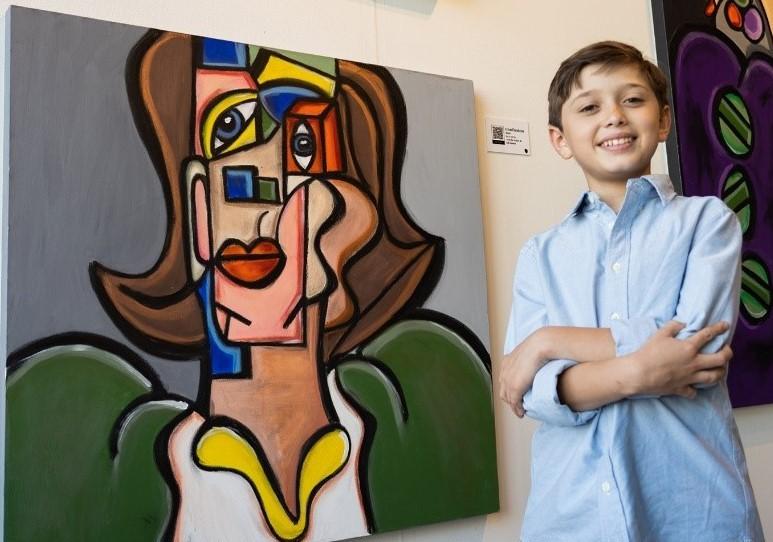 Painting by Andres Valencia