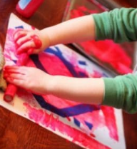 Valentine's Day surprise painting