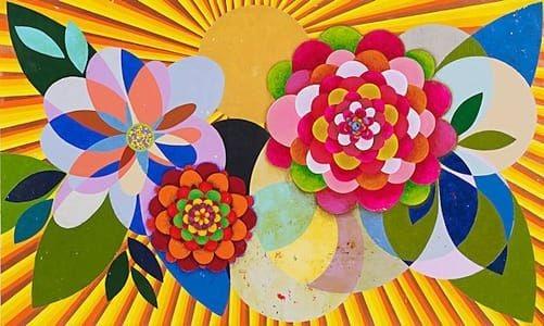 Beatriz Milhazes painting