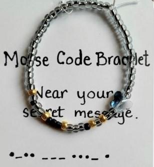 morse code bracelet