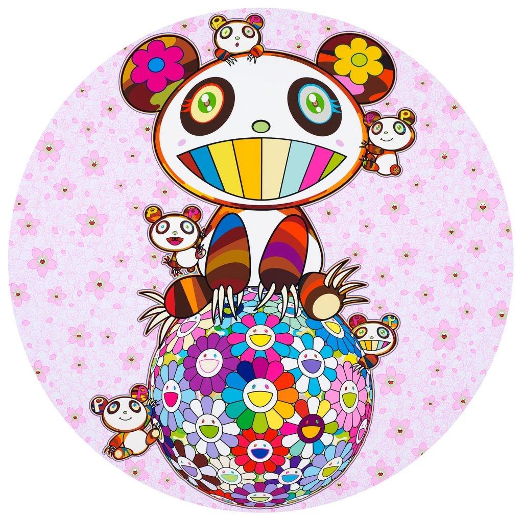 Takashi Murakami painting