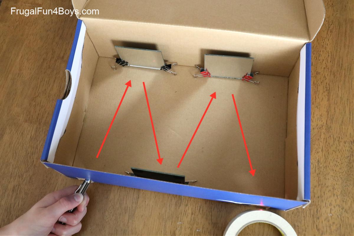 Laser Puzzle Box