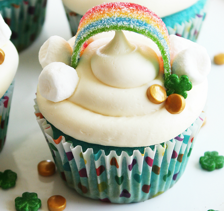 Rainbow Cupcake