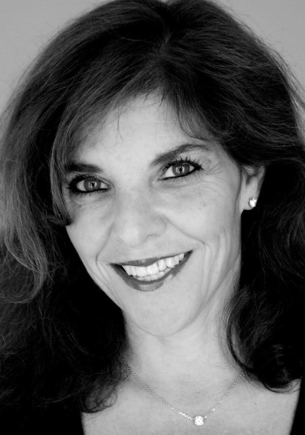 A black and white headshot of singer Rhonda Kay.