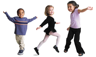 Kids dancing