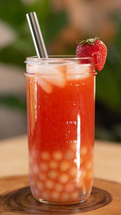 Strawberry Boba