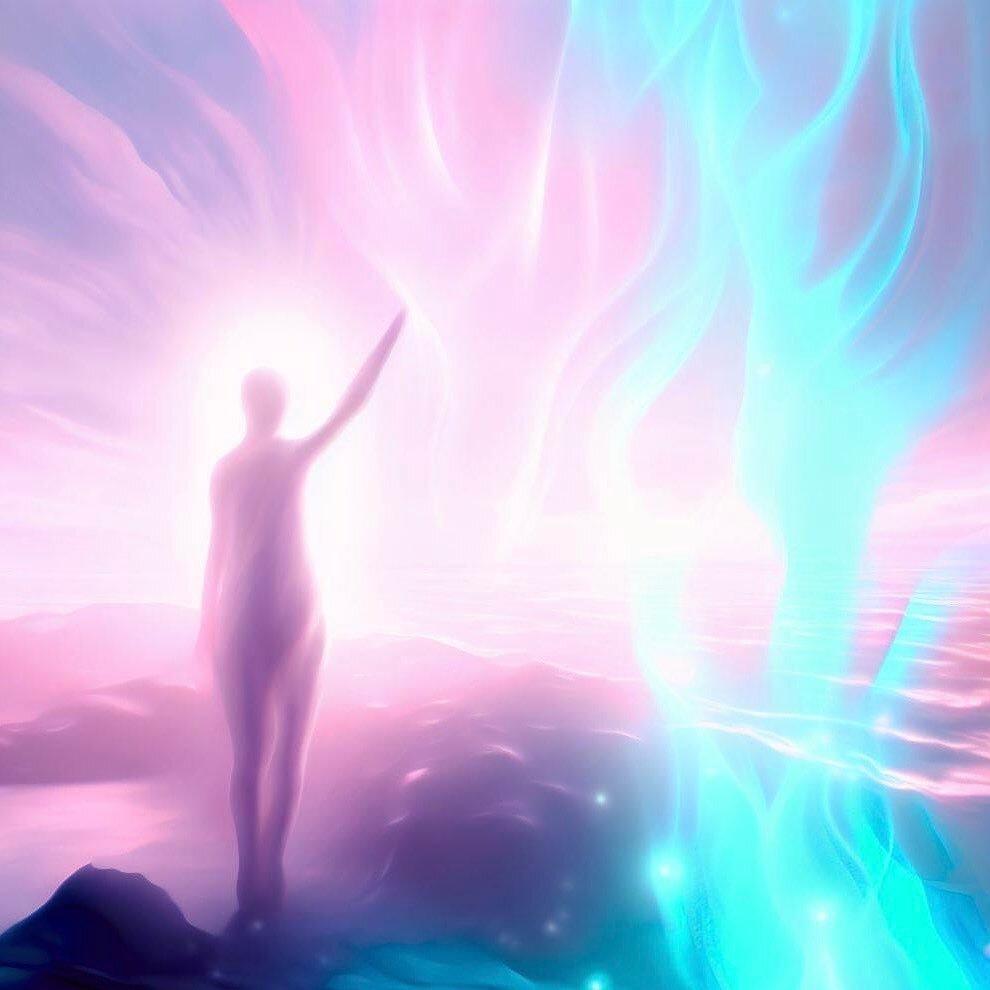 A graphic featuring the silhouette of a person reaching into the air.