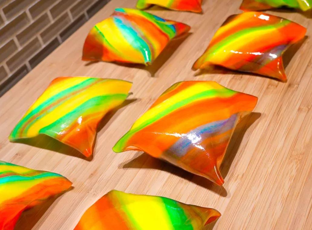 Fruit Roll Ice Cream