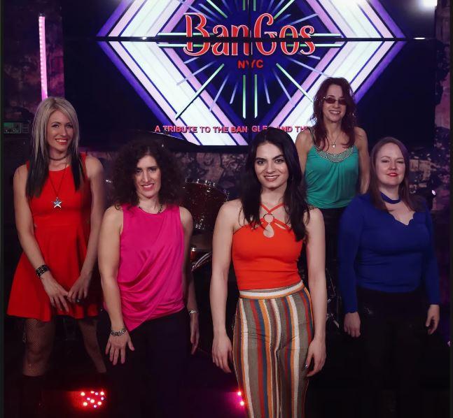 A color photo of the members of the band The BanGos.