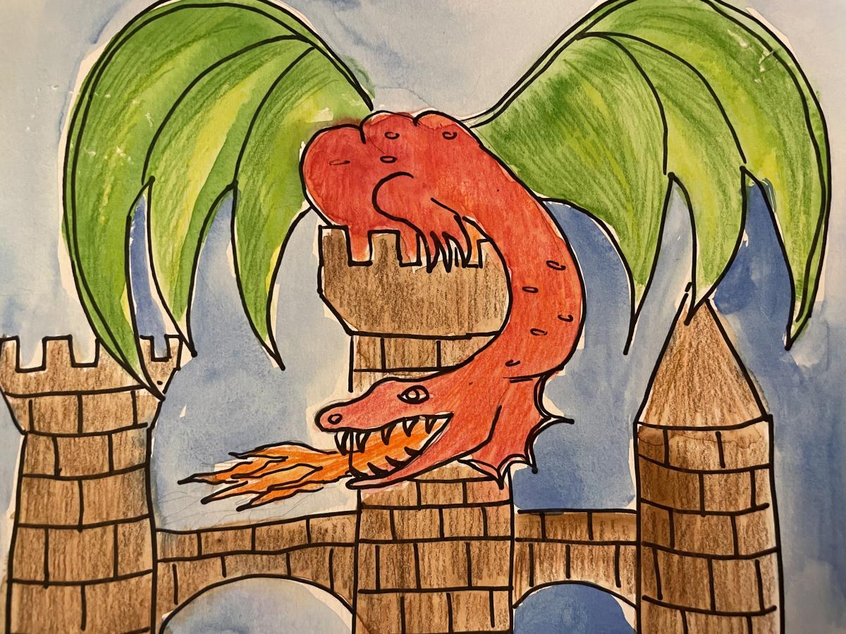 Dragon drawing