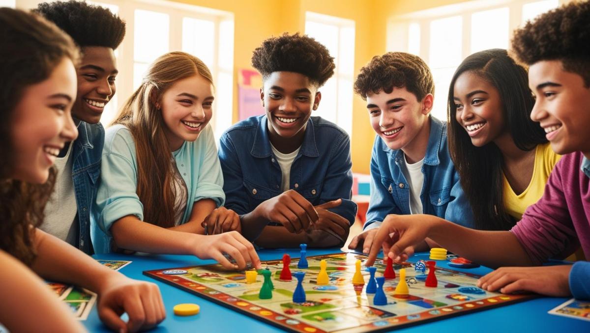 National board game day with teens